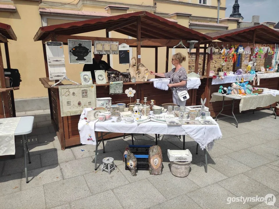 Jarmark w Krobi na zrewitalizowanym rynku