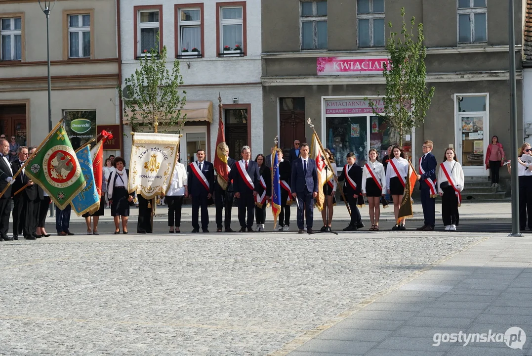 Poświęcenie figury Św. Jana Nepomucena w Krobi