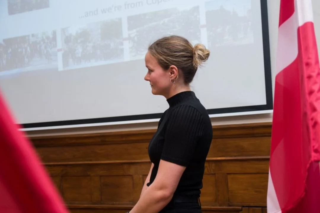 Julie Erch Petersen i Andreas Markussen objechali świat na rowerach. Przybyli także do Jarocina