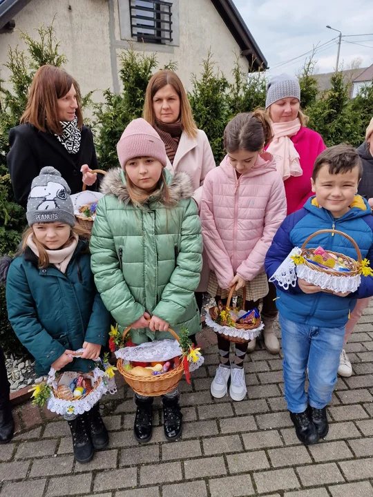 Święcenie potraw w Lutogniewie, Dzierżanowie, Bożacinie i Wróżewach