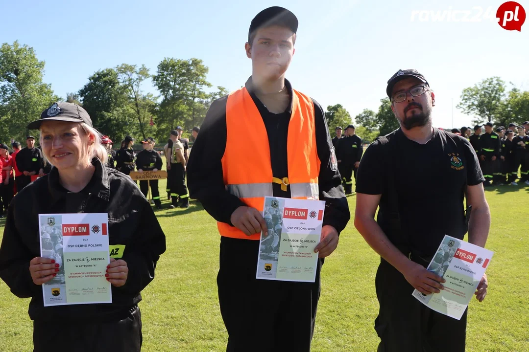 Gminne Zawody Sportowo-Pożarnicze w Sarnowie