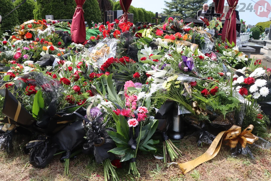 Delegacje na ceremonii pogrzebowej śp. Kazimierza Chudego