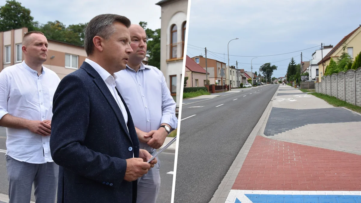 Oficjalne zakończenie remontu ul. Strzeleckiej w Gostyniu