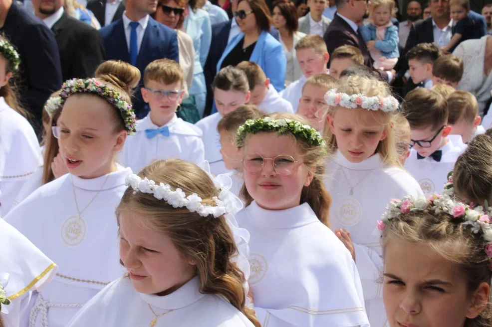 Pierwsza Komunia Święta w parafii św. Marcina w Jarocinie