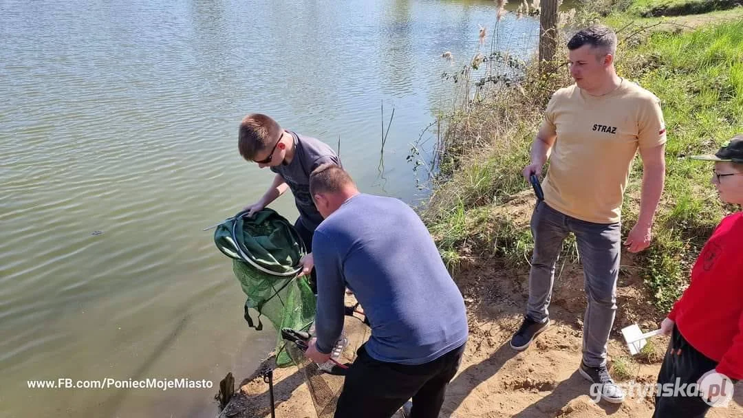 I Powiatowe Zawody Wędkarskie Strażaków w Dzięczynie