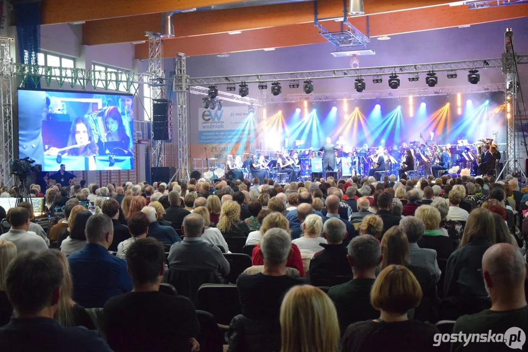 Koncert jubileuszowy Dziecięco-Młodzieżowej Orkiestry Dętej w Poniecu