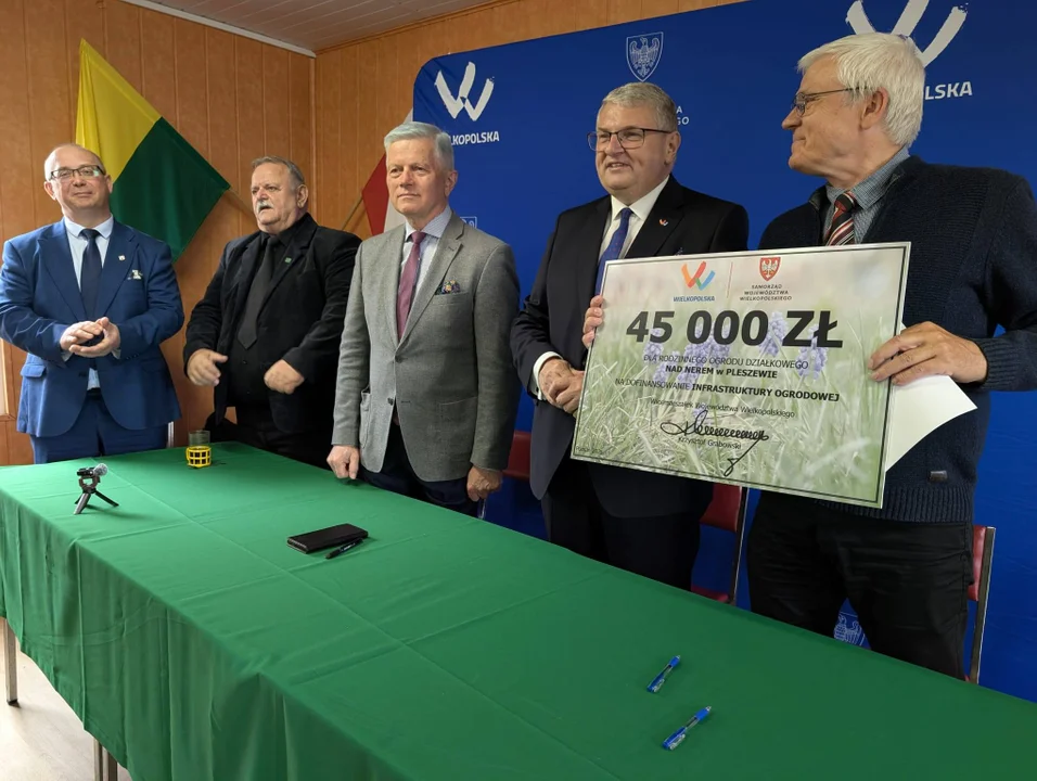 Dofinansowanie dla ogrodów działkowych z okręgu kaliskiego