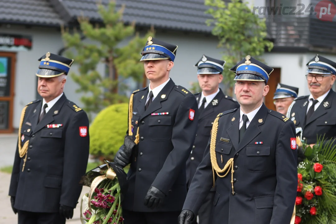 Delegacje na ceremonii pogrzebowej śp. Kazimierza Chudego