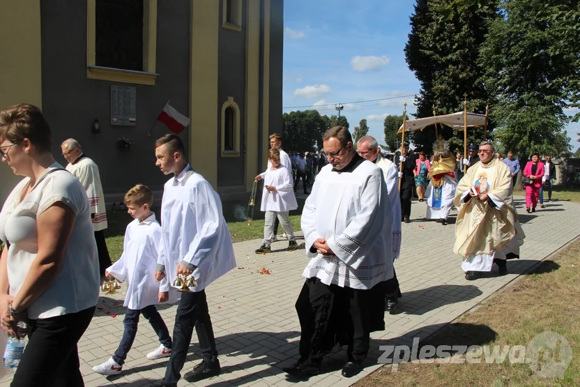Odpust i wprowadzenie nowego księdza w Kuczkowie
