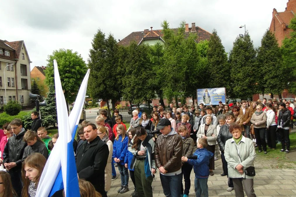 Symbole Światowych Dni Młodzieży w Jarocinie (2014)