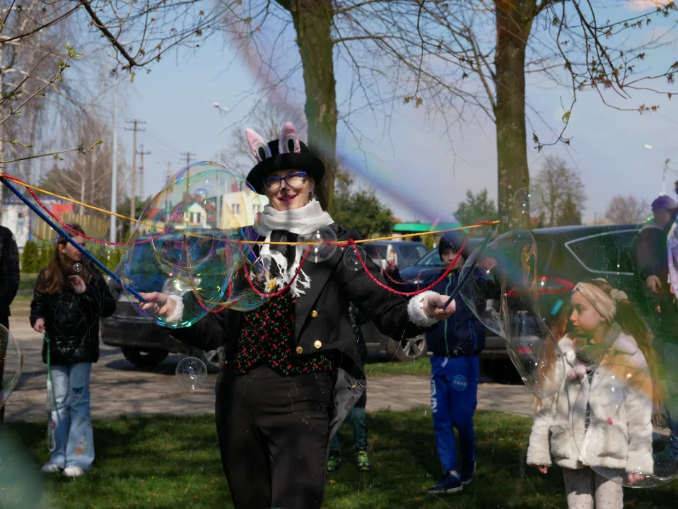 Zajączek w Gminnym Ośrodku Kultury w Kobylinie