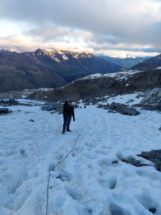 Ultramaratończyk Rafał Przybył z Bodzewka Pierwszego zdobył Mont Blanc