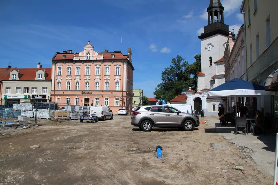 Przebudowa rynku w Jarocinie