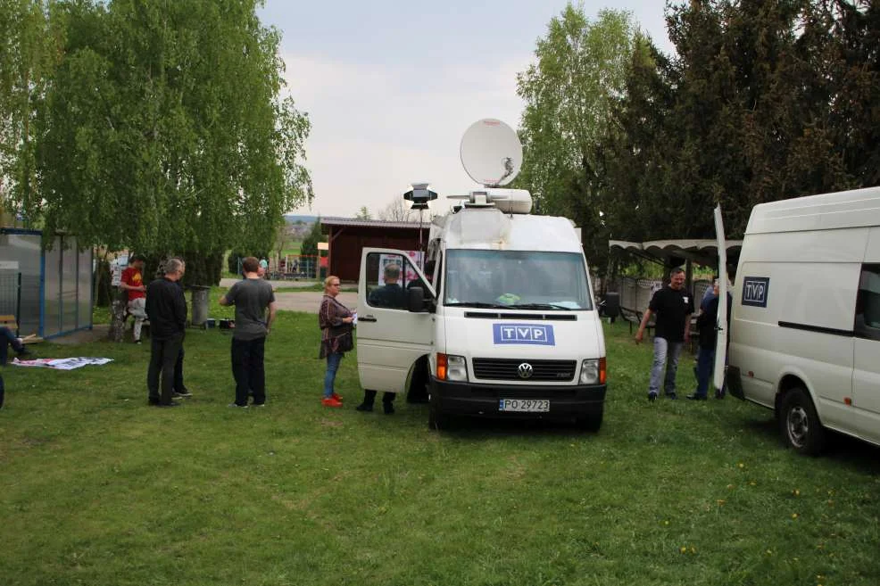 Protest przeciwko budowie ogromnej obowy w Kadziaku