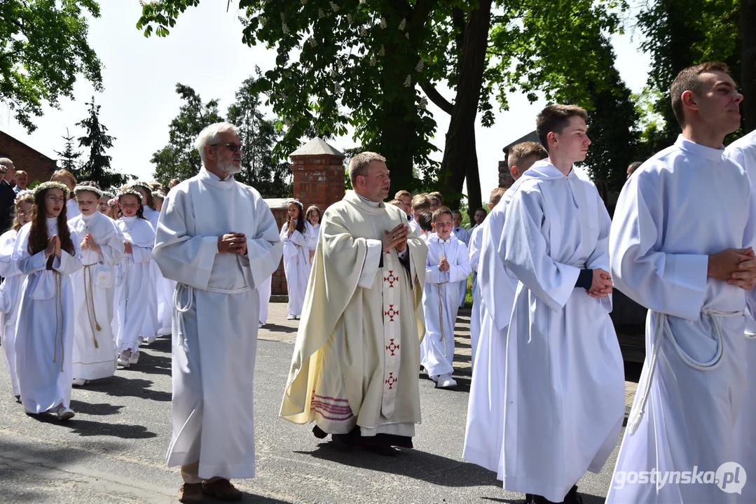 I Komunia Święta w parafii Narodzenia Najświętszej Maryi Panny w Poniecu