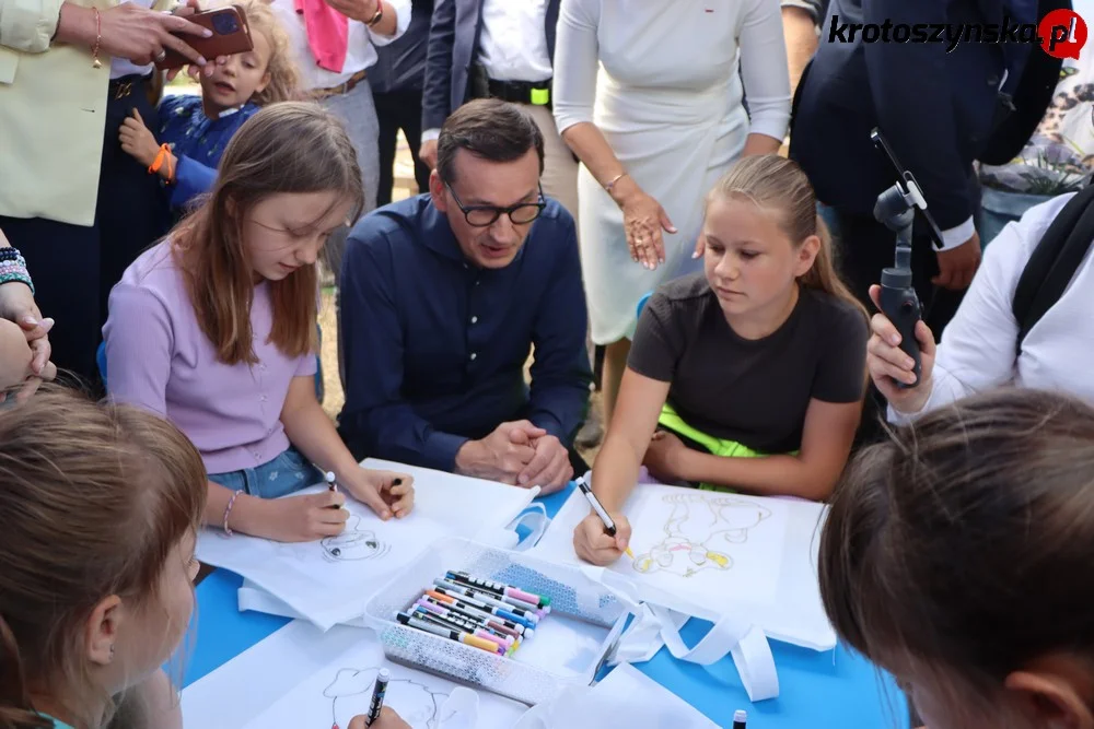 Mateusz Morawiecki w Krotoszynie. Piknik 800+