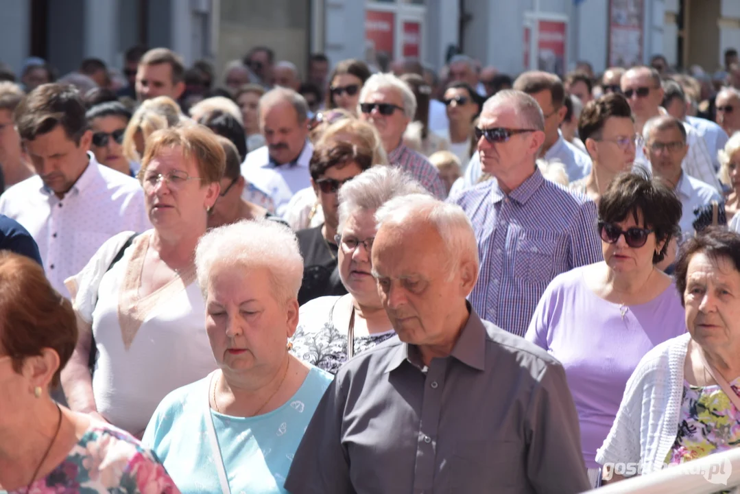 Procesja Bożego Ciała w Gostyniu 2024