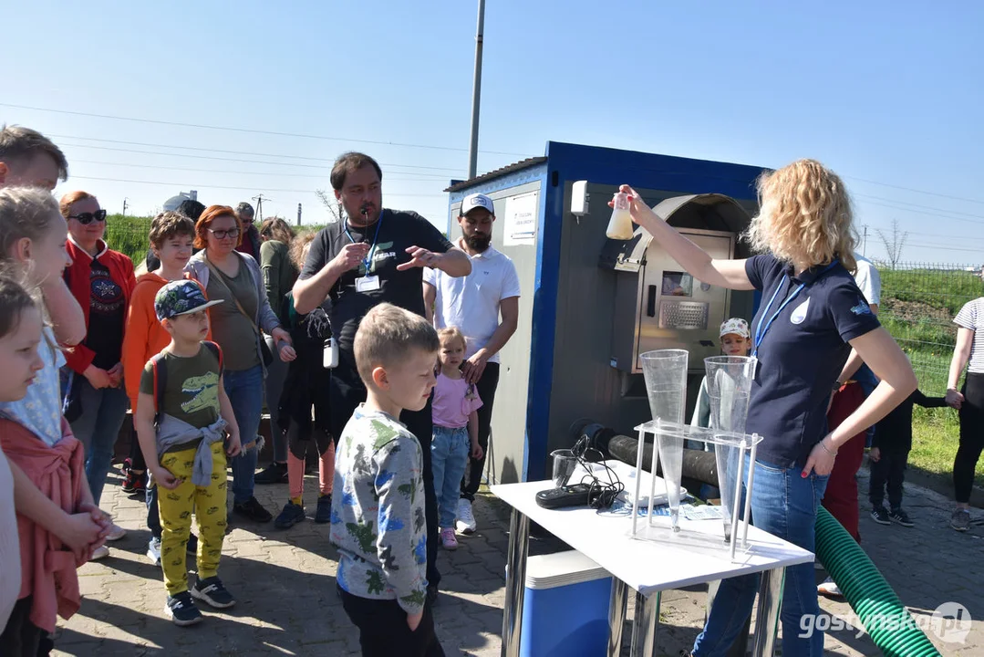 Zwiedzanie oczyszczalni ścieków w Gostyniu