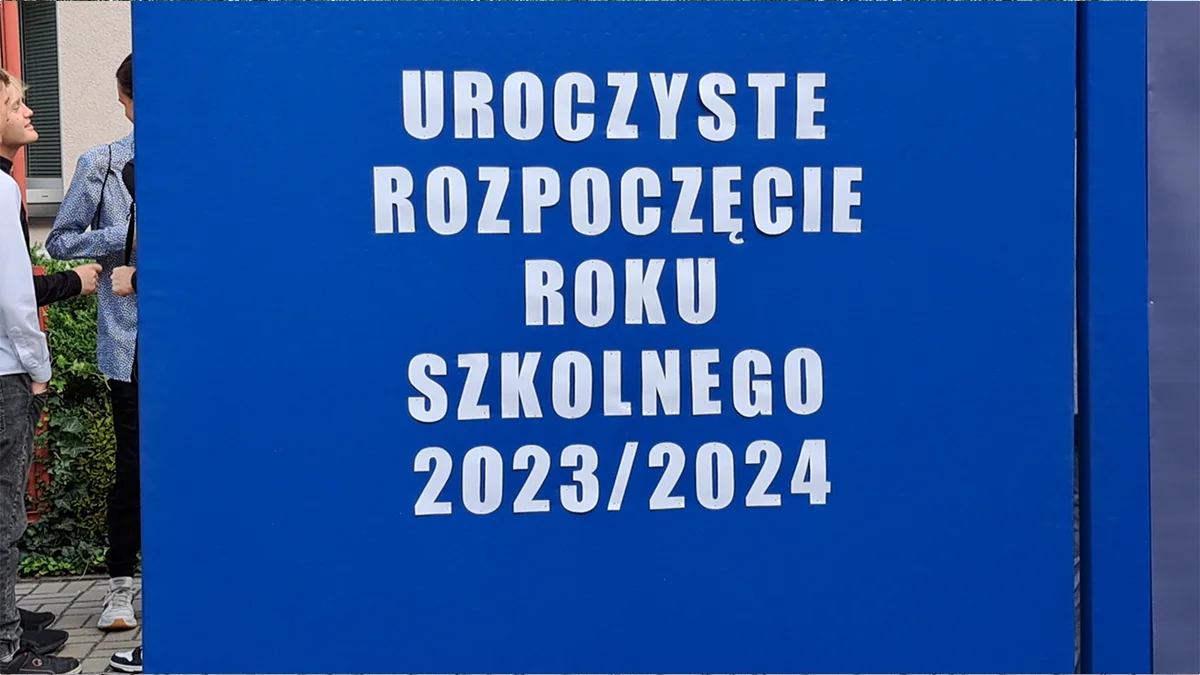 Rozpoczęcie roku szkolnego w ZSP-B w Tarcach