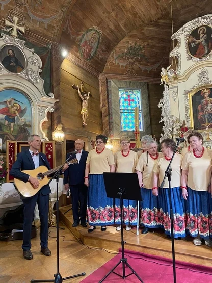 Koncert pieśni maryjnych w Sośnicy