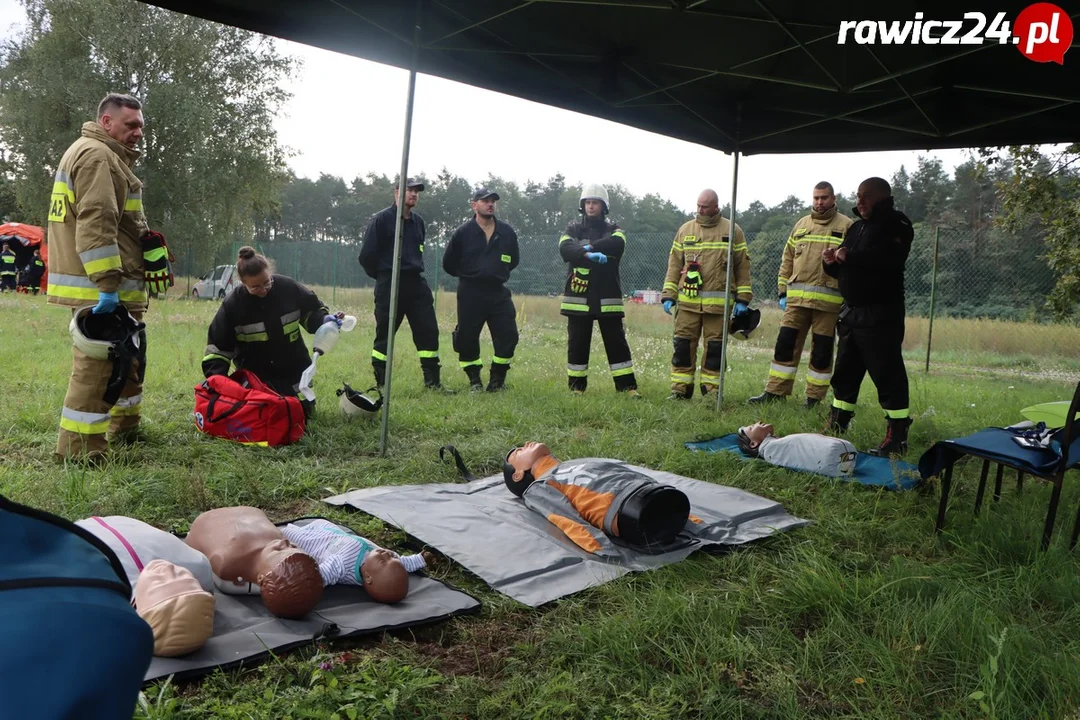 Warsztaty szkoleniowe w Sarnowie dla strażaków ratowników OSP