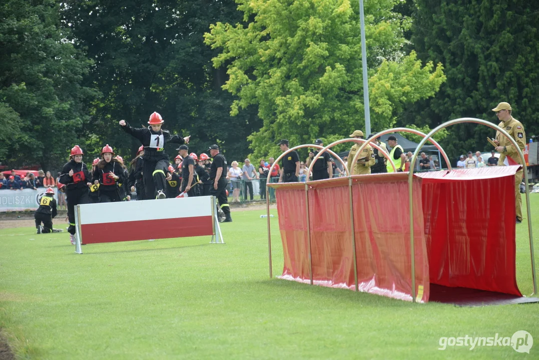 Miejsko-gminne zawody sportowo-pożarnicze w Pudliszkach 2024