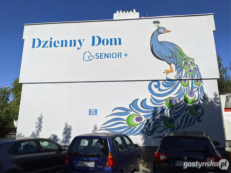 Mural w Gostyniu przy ul. Polnej
