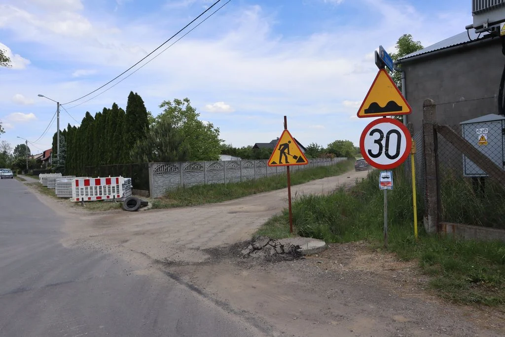 Budowa ulicy Spokojnej w Krotoszynie