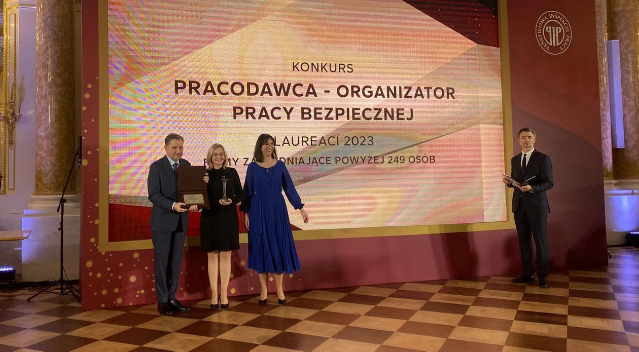 FAMOT wyróżniony przez Państwową Inspekcję Pracy