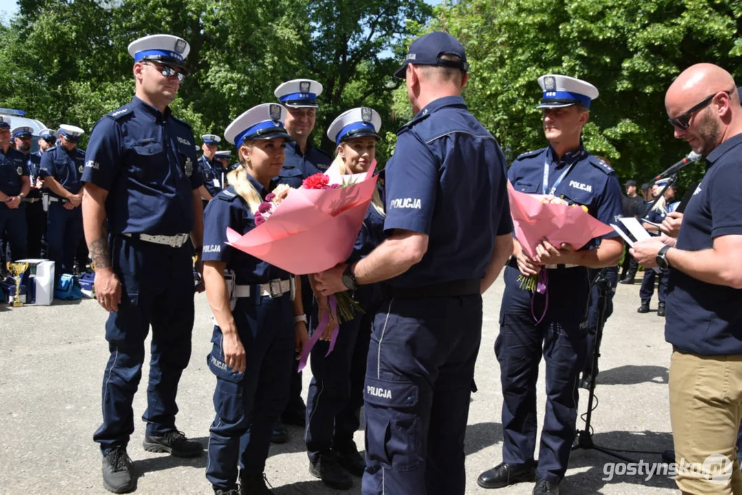 Podsumowanie 34. Konkursu "Policjant Ruchu Drogowego 2024" - finał  wojewódzki w Gostyniu