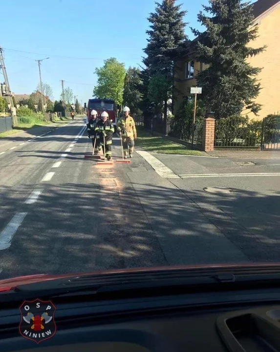 8-kilometrowa plama oleju w gminie Chocz