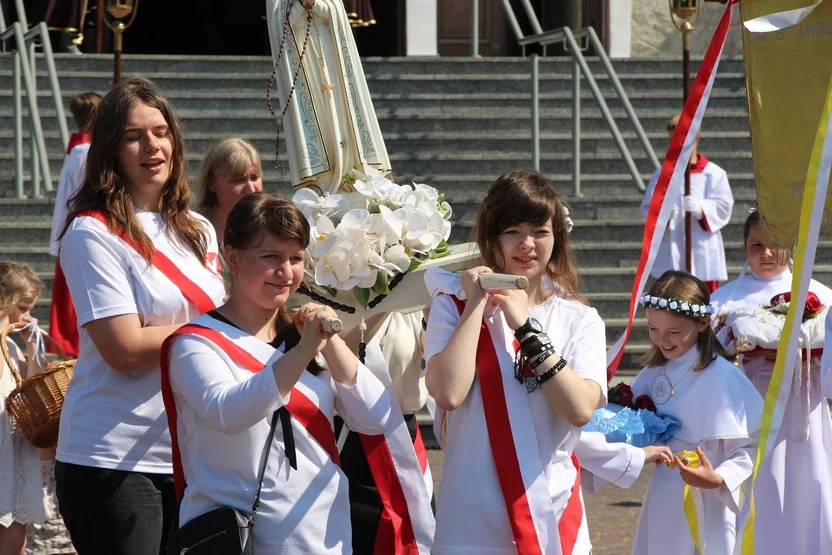 Procesja Bożego Ciała w parafii Św. Floriana