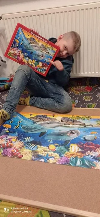 Pasją 8-letniego Kamila jest układanie puzzli