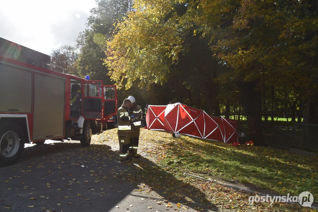 Tragiczny wypadek w Gębicach  w gm. Pępowo - 11.10.2022