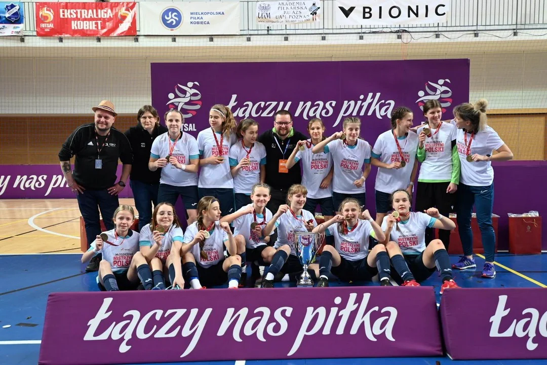Sparta Miejska Górka mistrzyniami Polski U-15.