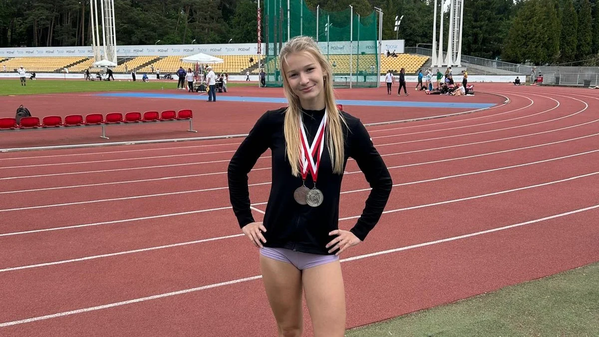 Zofia Mikołajczyk na mistrzostwach województwa