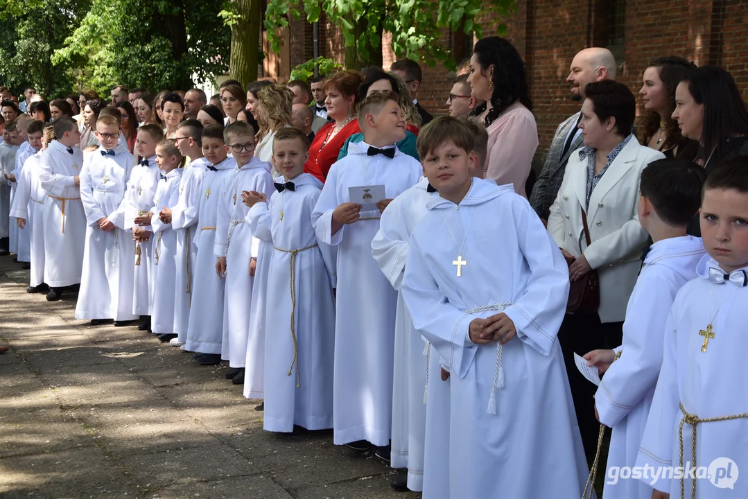 I Komunia Święta w parafii Narodzenia Najświętszej Maryi Panny w Poniecu