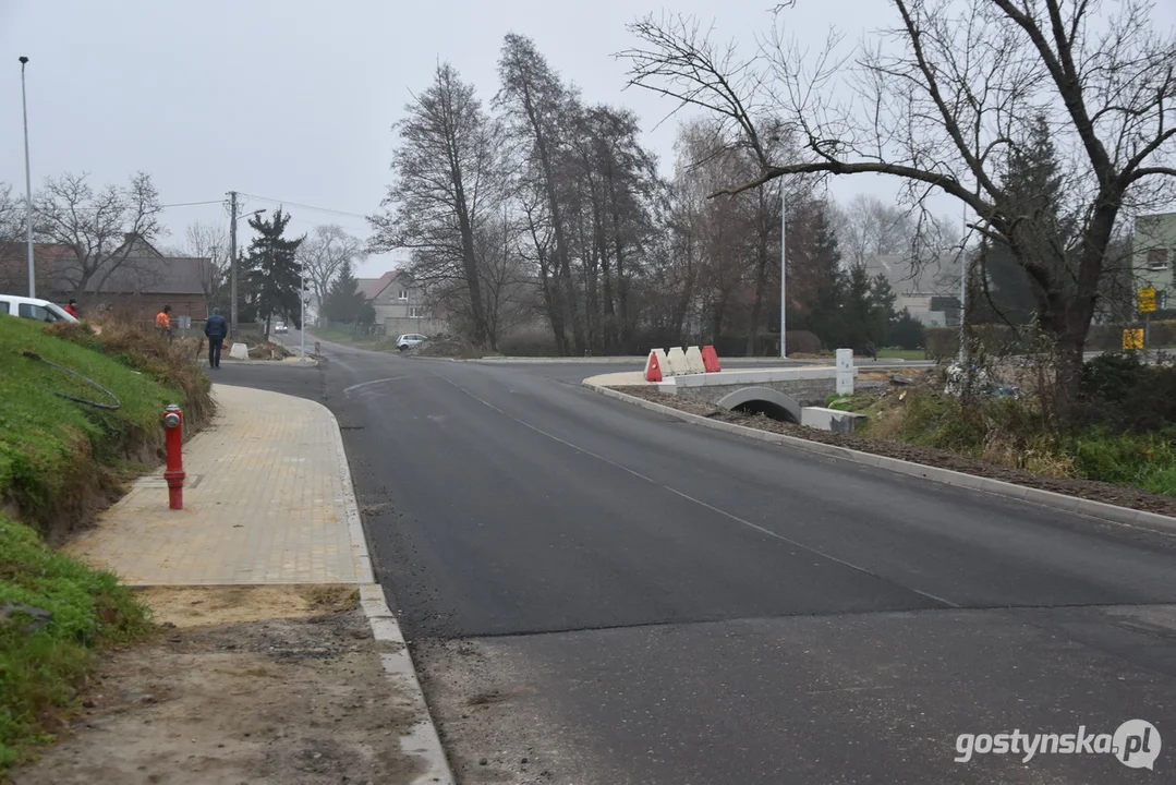 Budowa nowej drogi-łącznika, al. Niepodległości w Gostyniu