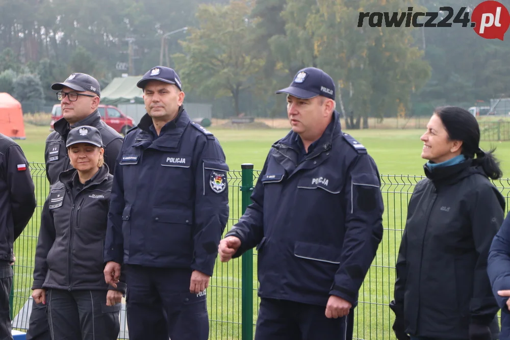 Zgrupowanie klas mundurowych ZS Miejska Górka w Sarnowie