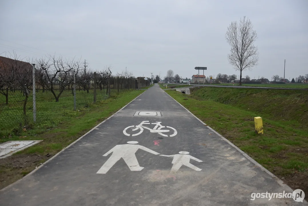 Otwarcie ścieżki pieszo-rowerowej Krobia-Żychlewo i Krobia-Kuczyna