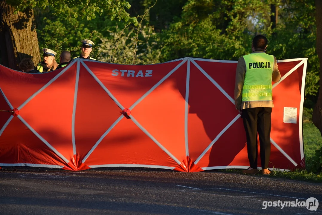 Tragiczny wypadek na trasie Piaski-Pogorzela. Nie żyje 24-letni motocyklista