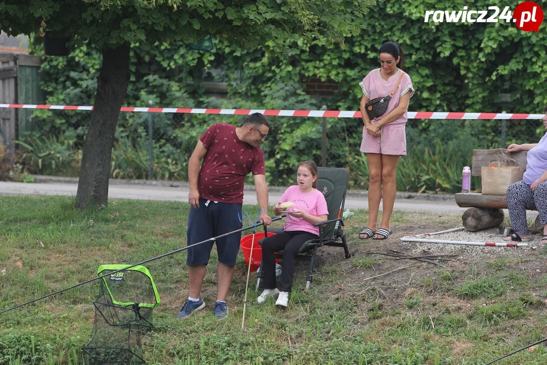 II Zawody Wędkarskie dla dzieci w Łaszczynie