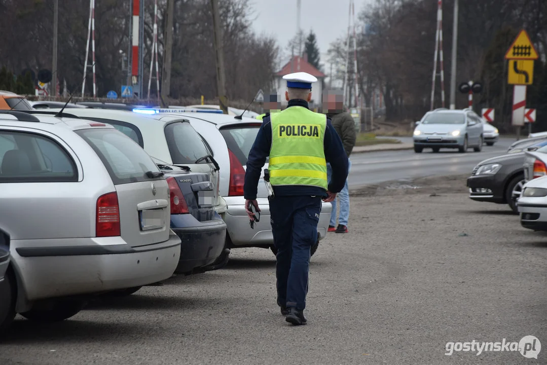 Zderzenie dwóch samochodów - Gostyń ul. Fabryczna