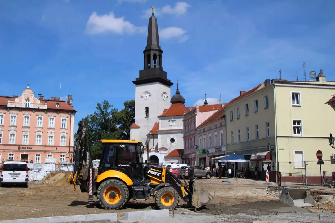 Przebudowa rynku w Jarocinie