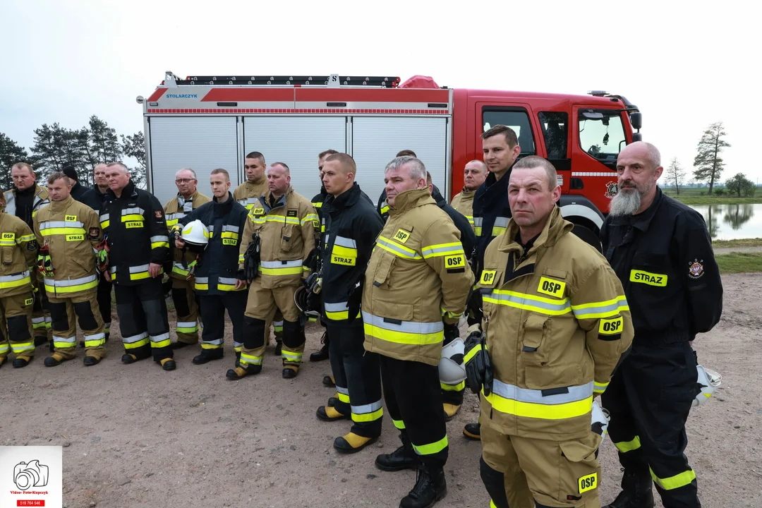 Ćwiczenia strażaków z powiatu krotoszyńskiego