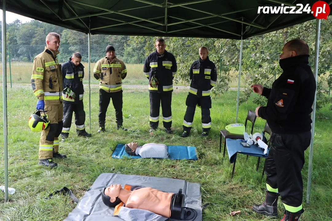 Warsztaty szkoleniowe w Sarnowie dla strażaków ratowników OSP