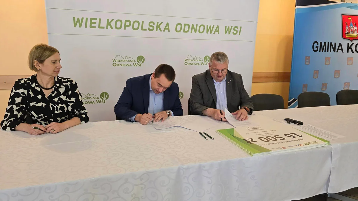 Trzy sołectwa z gmin: Gostyń, Krobia i Pogorzela otrzymają dotacje z konkursu  „Pięknieje Wielkopolska Wieś"