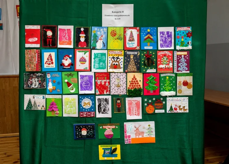 Rozstrzygnięcie konkursu na najpiękniejszą kartkę bożonarodzeniową w Choczu