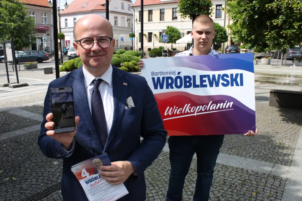 Bartłomiej Wróblewski w Pleszewie o starcie w wyborach do Europarlamentu - Zdjęcie główne