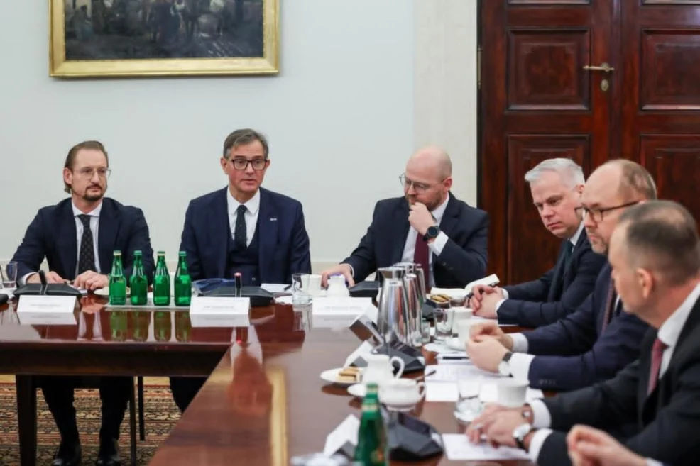 Jarociniak na spotkaniu przedsiębiorców u prezydenta RP.  Jego firma była jedną z 20 zaproszonych do Pałacu Prezydenckiego - Zdjęcie główne